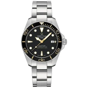 Certina DS Action C0484071105101 Herreklokke Svart 41 mm