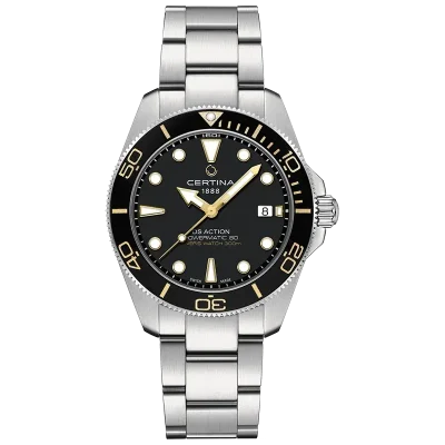 Certina DS Action C0484071105101 Herreklokke Svart 41 mm