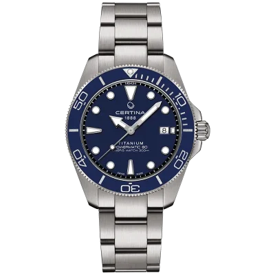 Certina DS Action bl� herreklokke C0484074404100