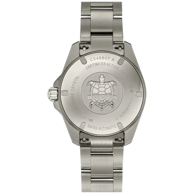 Certina DS Action C0488074408100 Unisex Klokke Gr� Safirglass 38 mm
