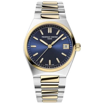 Frederique Constant Highlife Quartz - Blue dial - Bic