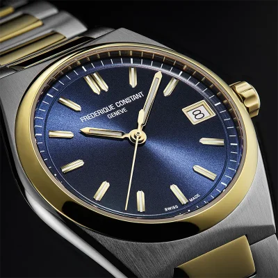Frederique Constant Highlife Quartz - Blue dial - Bic