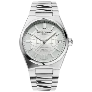 FC - LADIES HIGHLIFE - MOP DIAL - BRACELET - WHITE RUBBER EXTRA