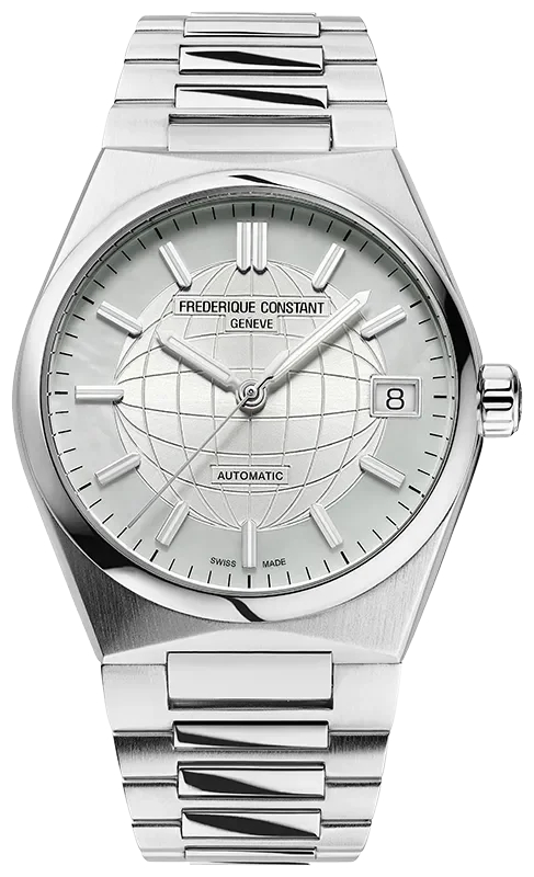 FC - LADIES HIGHLIFE - MOP DIAL - BRACELET - WHITE RUBBER EXTRA