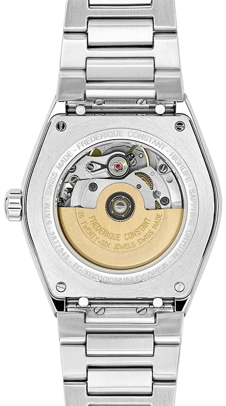 FC - LADIES HIGHLIFE - MOP DIAL - BRACELET - WHITE RUBBER EXTRA