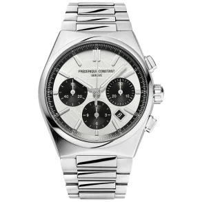 Frederique Constant Highlife Chronograph - Hvit skive