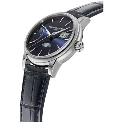 FREDERIQUE CONSTANT - Manufacture Classic Power Reserve Big Date - Blue dial,