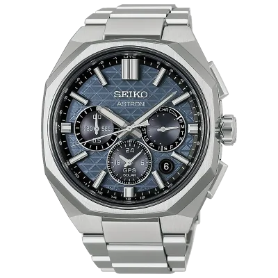 Seiko HAB001J1 Herreklokke Bl� med Safirglass og Solar
