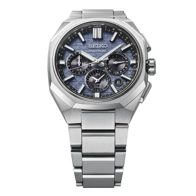 Seiko HAB001J1 Herreklokke Bl� med Safirglass og Solar