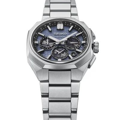 Seiko HAB001J1 Herreklokke Bl� med Safirglass og Solar