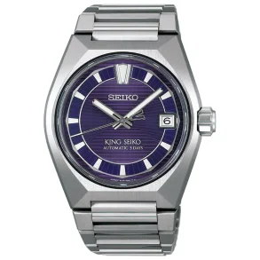 Seiko HKF001J1 Herreklokke Mekanisk Safirglass Lilla 41 mm