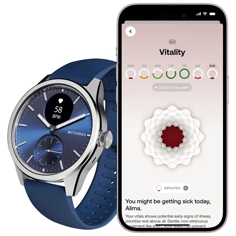 SCANWATCH 2 MIDNIGHT BLUE  42MM