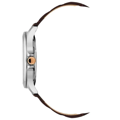 JDM+ JDM-WG001-02 herreklokke hvit safirglass 40 mm