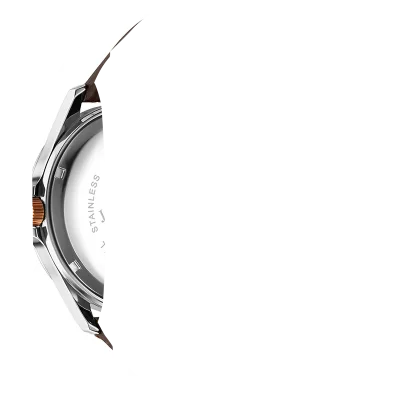 JDM+ JDM-WG001-02 herreklokke hvit safirglass 40 mm