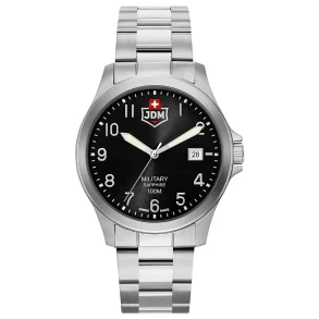 JDM+ JDM-WG001-09 herreklokke svart 40 mm safirglass