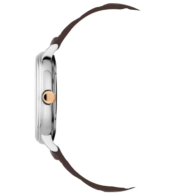 JDM+ JDM-WG004-06 herreklokke s�lv med safirglass