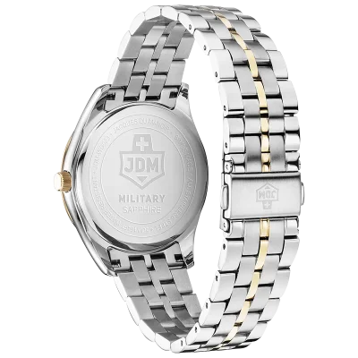 JDM+ JDM-WG023-06 gr�nn herreklokke med safirglass