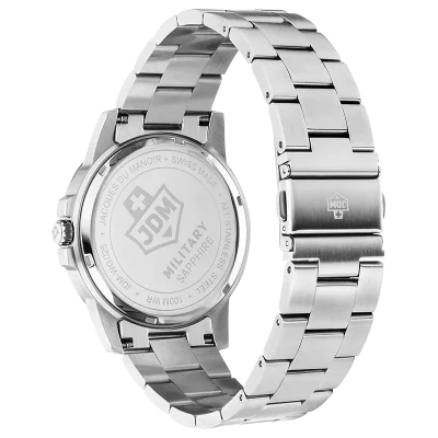 JDM+ JDM-WG025-01 herreklokke svart 42 mm safirglass