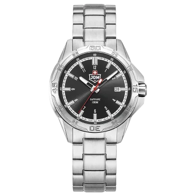 JDM+ JDM-WG035-01 herreklokke svart quartz 42 mm