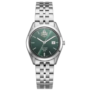 JDM+ JDM-WL024-01 gr�nn dameklokke med safirglass