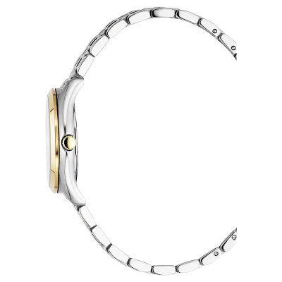 JDM+ JDM-WL024-07 s�lv dameklokke 31mm safirglass