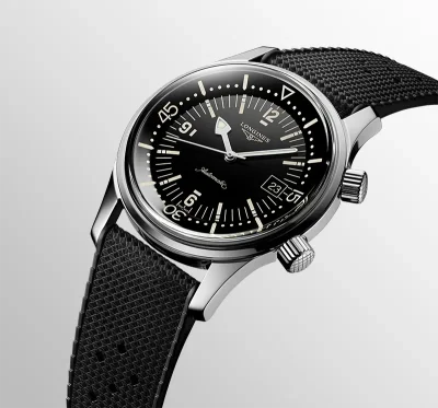 THE LONGINES LEGEND DIVER WATCH L3.774.4.50.9