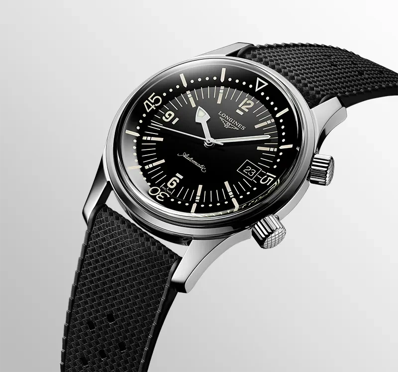 THE LONGINES LEGEND DIVER WATCH L3.774.4.50.9