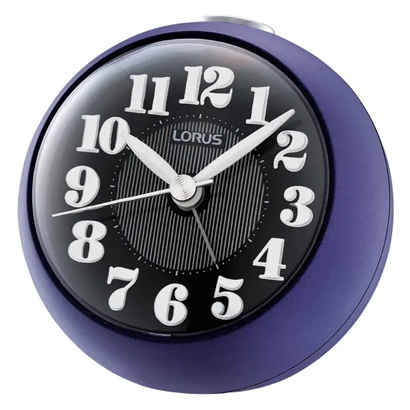 LORUS ALARM CLOCK 8X8X8CM SWEEP SNOOZE