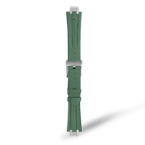 GREEN RUBBER FOR AI1108, AI6007 & AI6057 WITH STAINLESS STEEL END-PIECE & PIN BUCKLE