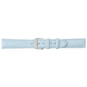 LIGHT BLUE CALF LEATHER FOR FA1205 WITH STAINLESS STEEL PIN BUCKLE
