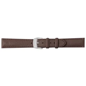 CHOCOLATE CALF LEATHER FOR FA1205 WITH STAINLESS STEEL PIN BUCKLE
