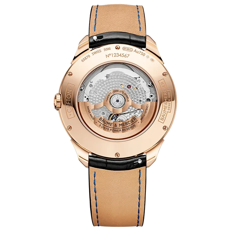 BAUME & MERCIER CLIFTON PERPETUAL CALENDAR - 10632