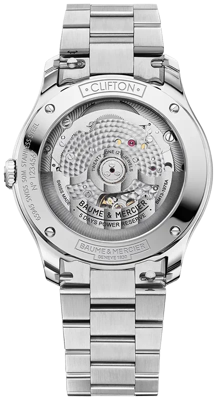 BAUME & MERCIER  CLIFTON 39MM - 10793