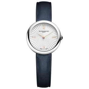 Baume & Mercier MOA10847 dameklokke s�lv med safirglass