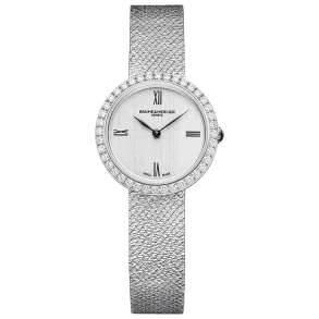 Baume & Mercier MOA10850 Dameklokke S�lv Safirglass