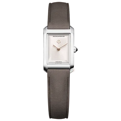 Baume & Mercier MOA10859 dameklokke s�lv safirglass