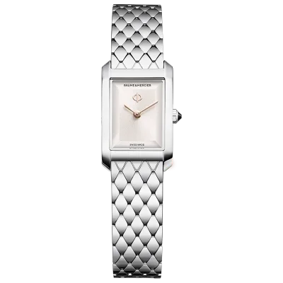 Baume & Mercier MOA10860 dameklokke s�lv 28 mm