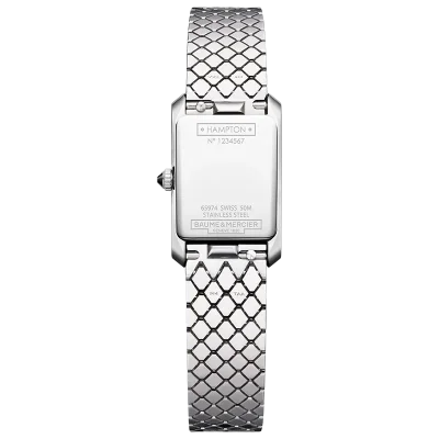 Baume & Mercier MOA10860 dameklokke s�lv 28 mm