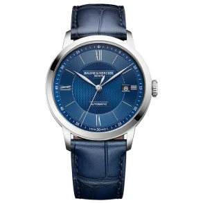 Baume & Mercier MOA10879 herreklokke bl� safirglass
