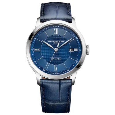 Baume & Mercier MOA10879 herreklokke bl� safirglass