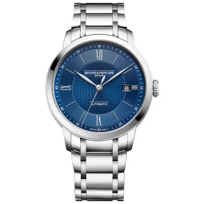 Baume & Mercier MOA10880 herreklokke bl� safirglass 40 mm