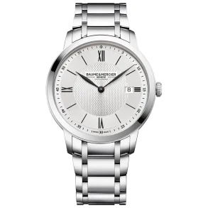 Baume & Mercier MOA10883 herreklokke s�lv quartz