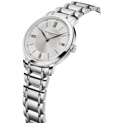 Baume & Mercier MOA10883 herreklokke s�lv quartz