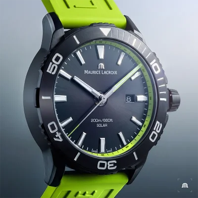 Maurice Lacroix Pontos PT1008-DLB00-330-5 quartz 41 mm svart