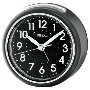 SEIKO ALARM CLOCK 8X8X5CM SWEEP SNOOZE LIGHT