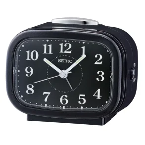 SEIKO ALARM CLOCK 10X8X6 SWEEP BELL SNOOZE QHK060J