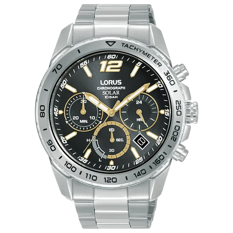 LORUS MENS SPORT SOLAR CHRONO RZ509AX9