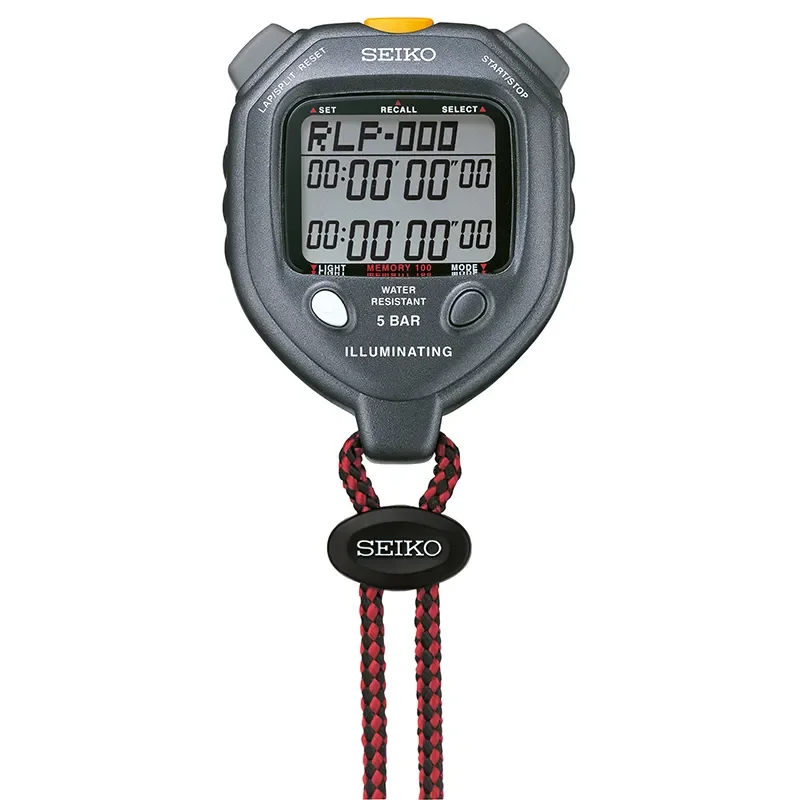 SEIKO STOPWATCH  BACK LIGHT 100 MEMORY S23605P1