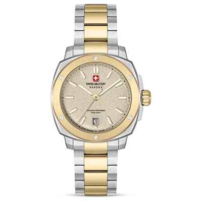 Swiss Military Hanowa SMWGH0006560 Herreklokke - Gr�, Safirglass, Vannresistent