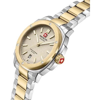 Swiss Military Hanowa SMWGH0006560 Herreklokke - Gr�, Safirglass, Vannresistent